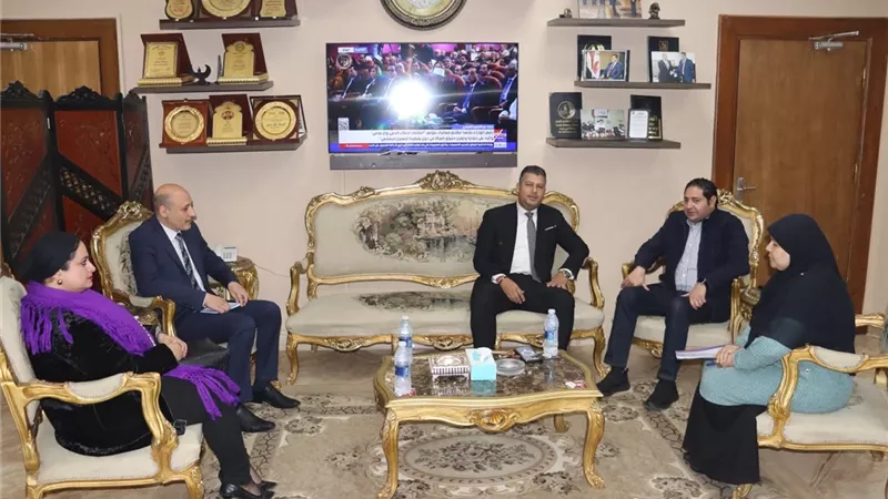 بهدف التوعية والتمكين.. نائب محافظ بنى سويف يلتقى وفد القومى لحقوق الإنسان 
