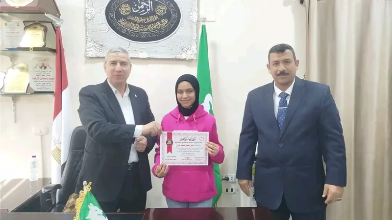 تعليم الشرقية يكرم المتفوقين في مسابقة «أوائل الطلبة» بإدارة القرين