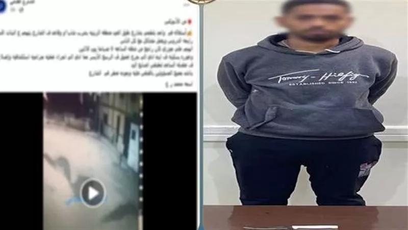 التحقيق مع عاطل اعتدى بسلاح أبيض بسبب خلافات جيرة بقنا