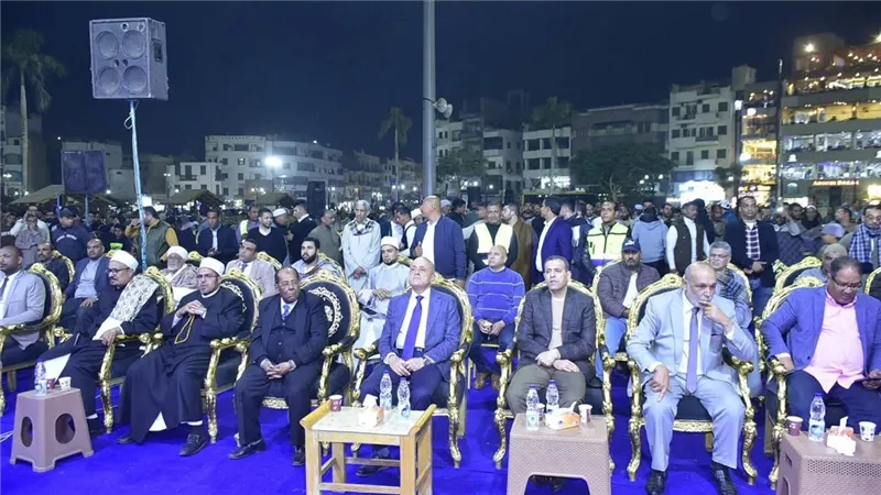 شيخ الرفاعية يشهد احتفال العائلة الحجاجية بـ الليلة الختامية لمولد أبو الحجاج
