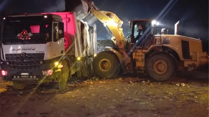 محافظة الجيزة ترفع 3800 طن مخلفات ورتش من أرض أبو عبيدة بحي جنوب الجيزة