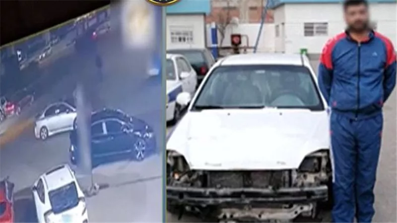 ضبط قائد سيارة أجرةبالإصطدام بسيارة ملاكى ببورسعيد 