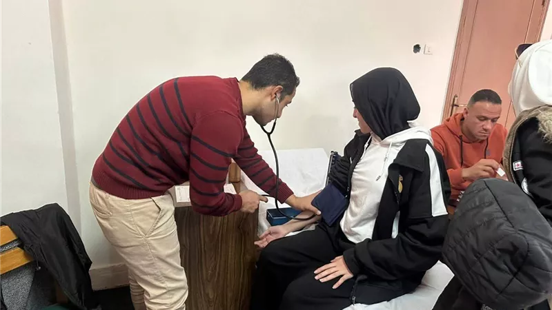 مديرية الشباب والرياضة بدمياط تواصل الكشف الطبي الشامل لدعم صحة الرياضيين