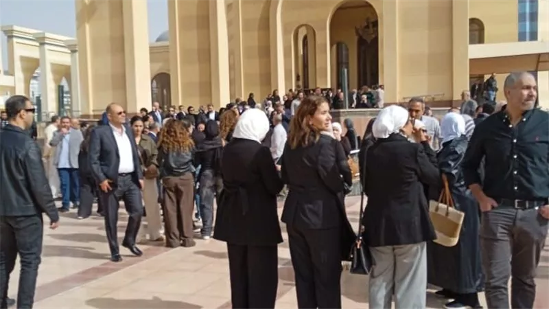 وسط حزن الأهل والأصدقاء.. تشييع جنازة نجل شقيق المشير طنطاوي|صور