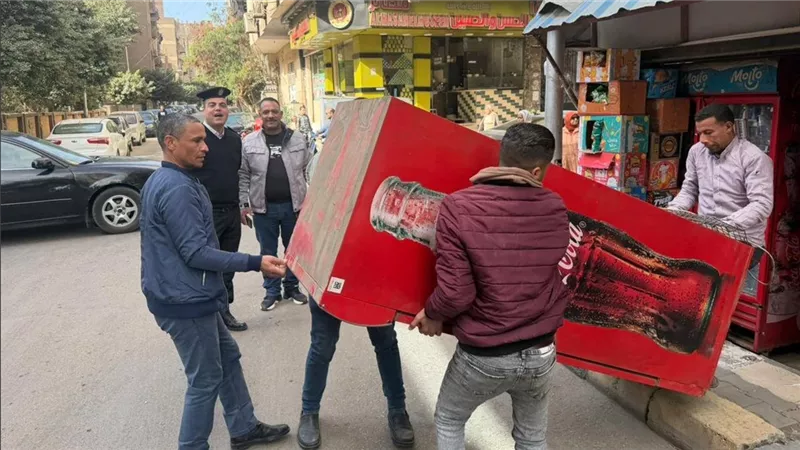 محافظ الجيزة: رفع ٣٥٠ حالة إشغال وإزالة البروز والتعديات بحي العمرانية 
