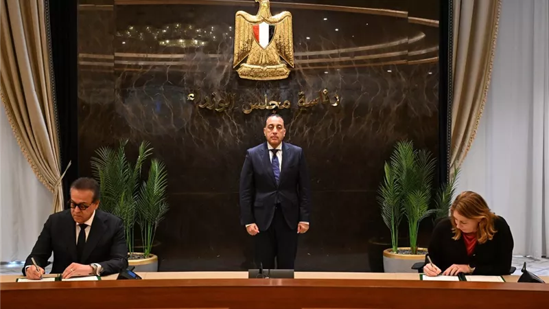 مدبولي يشهد توقيع مذكرة تفاهم بين مصر والسويد لدعم الشراكة في المجال الطبي