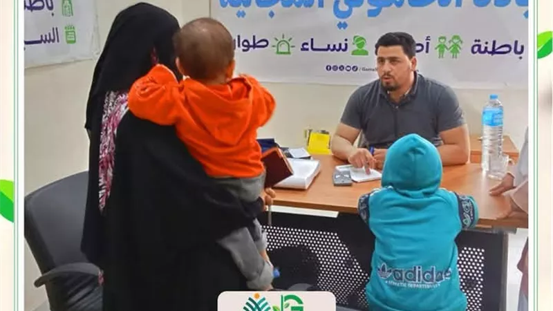 مؤسسة الجارحي عضو التحالف الوطني توفر عيادة طبية مجانية لأهالي الفيوم