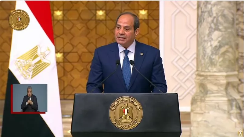 أبرز ما جاء في كلمة الرئيس السيسي خلال المؤتمر الصحفي مع نظيره الفرنسي