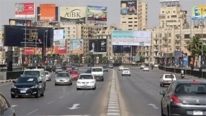 هدوء نسبي في حركة المرور بالقاهرة والجيزة اليوم       