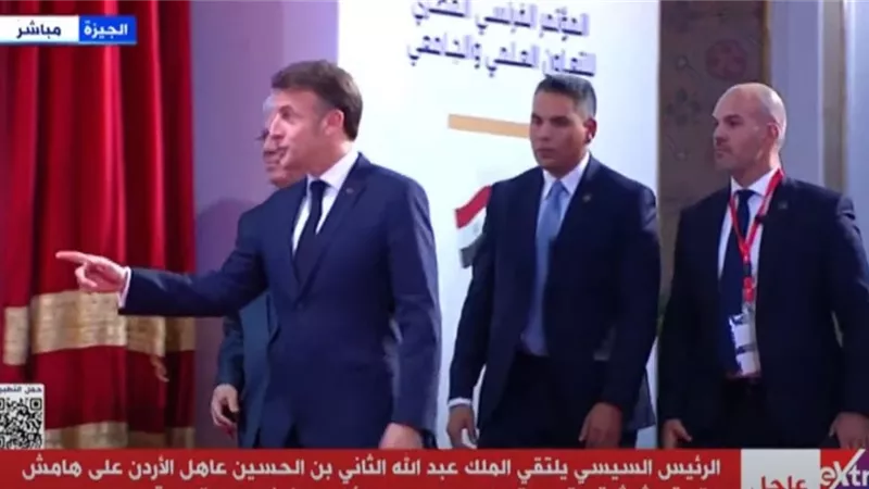 الفرنسي إيمانويل ماكرون يشهد فعاليات ملتقى الجامعات المصرية الفرنسية