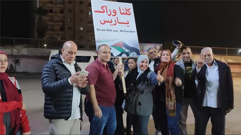 رافعين شعار لا للتهجير.. أهالي المنوفية يتجهون إلى العريش لدعم قرارات السيسي