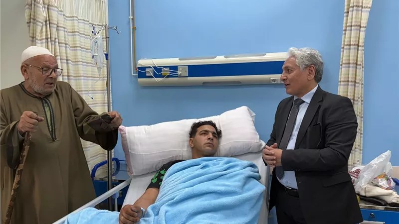 بعد توفير فرصة عمل له.. 100 ألف جنيه لضحية حادث سيرك طنطا