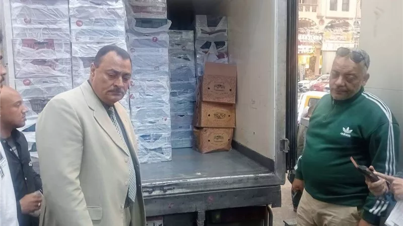 ضبط 2 طن برجر وبطاطس فاسدين في حملة تموينية بدمياط 