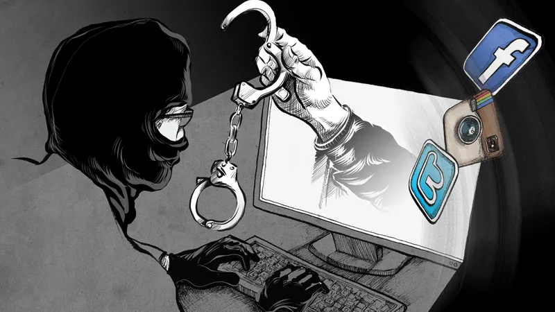خبراء قانونيون: الفضاء يخضع للرقابة والقانون يتصدى لجرائم الابتزاز الإلكتروني