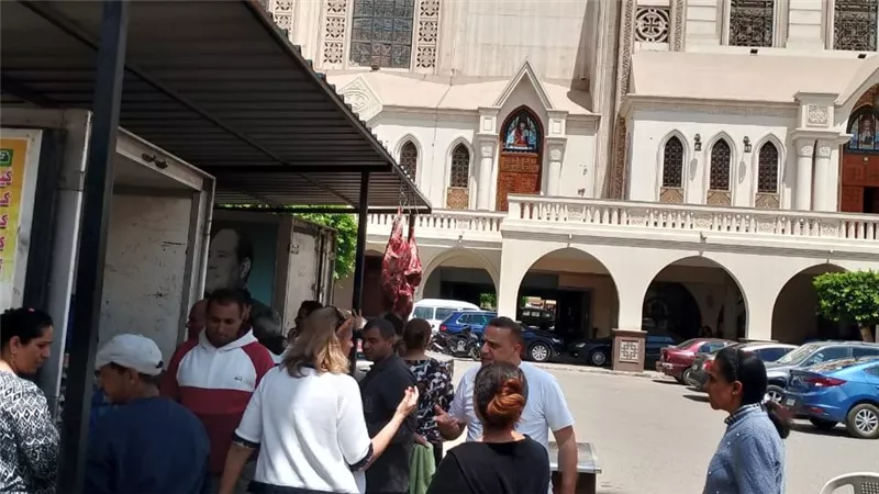 قوافل الزراعة تصل الكاتدرائية المرقسية بالعباسية بسلع غذائية بأسعار مخفضة