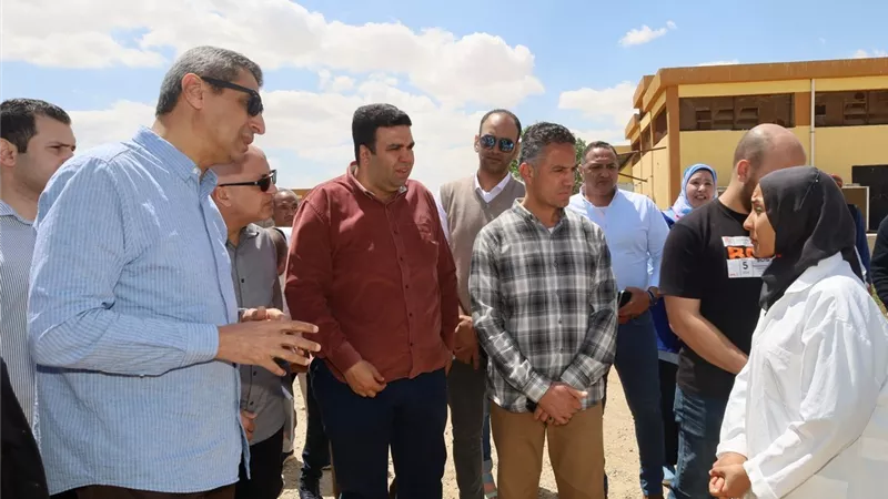 محافظ السويس يوجه بسرعة الانتهاء من أعمال تطوير المجزر الآلي بالألبان |صور
