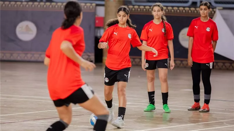 منتخب الصالات النسائية يواصل استعداداته لمواجهة أنجولا في كأس الأمم الإفريقية 