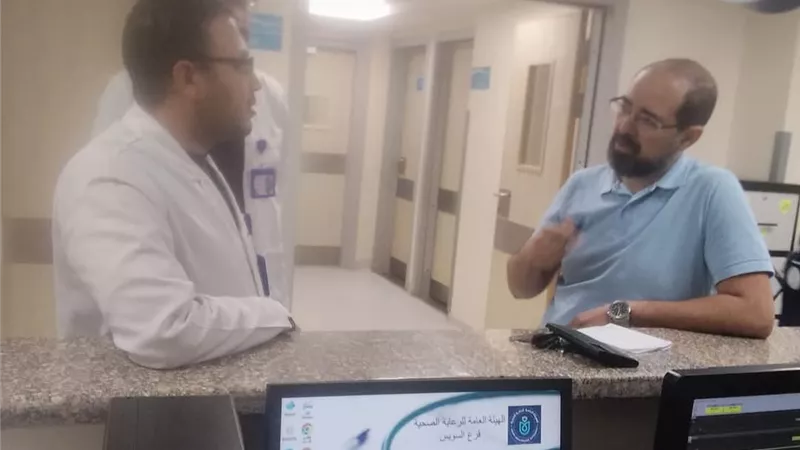 تفتيش مفاجئ لضمان جودة الخدمات الطبية بمستشفى دار صحة المرأة والطفل بالسويس