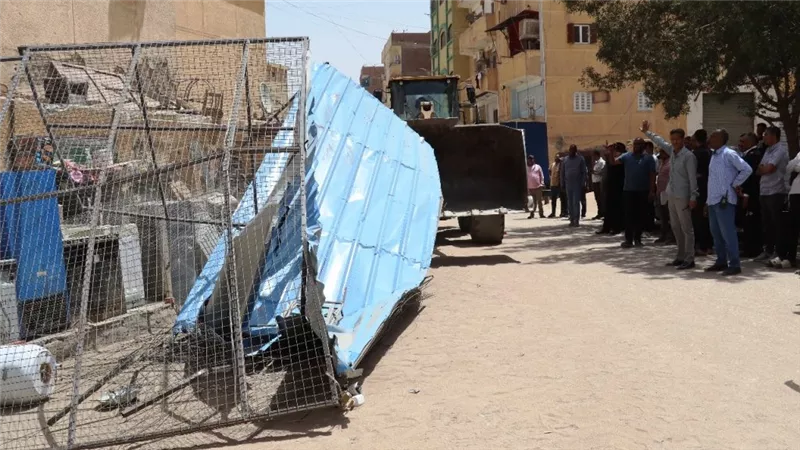 مواطن يستغيث عبر «شكاوى الجيزة» بسبب تعديات المقاهي على الشوارع