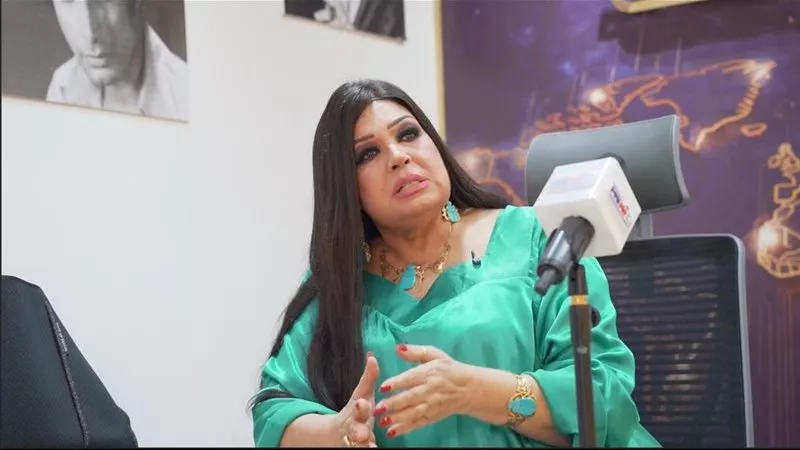فيفي عبده لـ نيوز رووم عن ظهورها مع حسن عسيري: شيلته لقيته شبر ونص