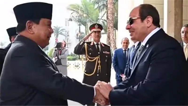 مصر وإندونيسيا يوقعان على إعلان رفع العلاقات لمستوى الشراكة الاستراتيجية