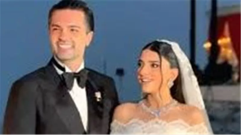 حفل زفاف نارين بيوتي يشع بريقًا.. أجواء فاخرة ومجوهرات ألماسية تخطف الأنظار