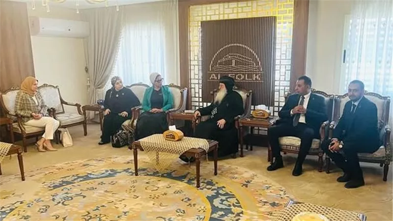 وفد تنسيقية شباب الأحزاب والسياسيين يتفقد مشروع «الفلك» لدعم «متلازمة داون»
