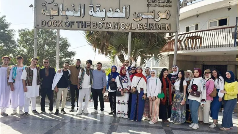 جامعة الزقازيق في البرنامج الترفيهي لقطار الشباب بالأقصر وأسوان