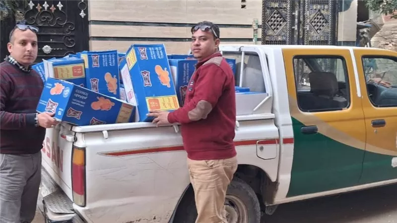 مجهولة المصدر وناقصة الوزن.. تموين الأقصر يضبط كميات كبيرة من السلع المخالفة