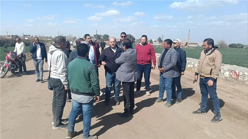 جولة ميدانية لنائب محافظ الجيزة بمركز العياط لمتابعة النظافة والإشغالات