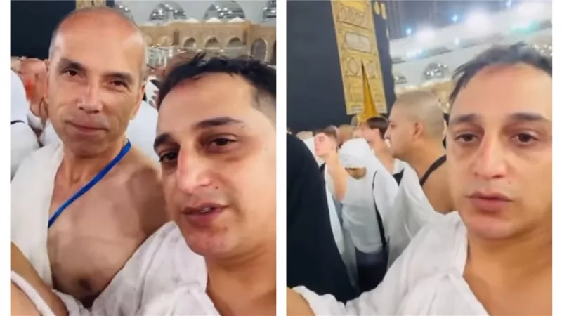رضا البحراوي يؤدي مناسك العمرة بعد وفاة والدته: اللهم طمّن قلبي