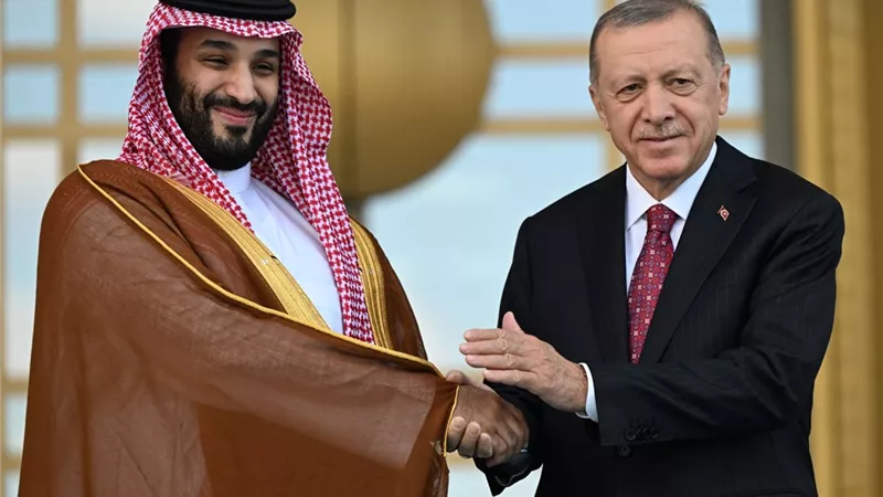 البيان السعودي التركي المشترك في ختام زيارة أردوغان إلى الرياض