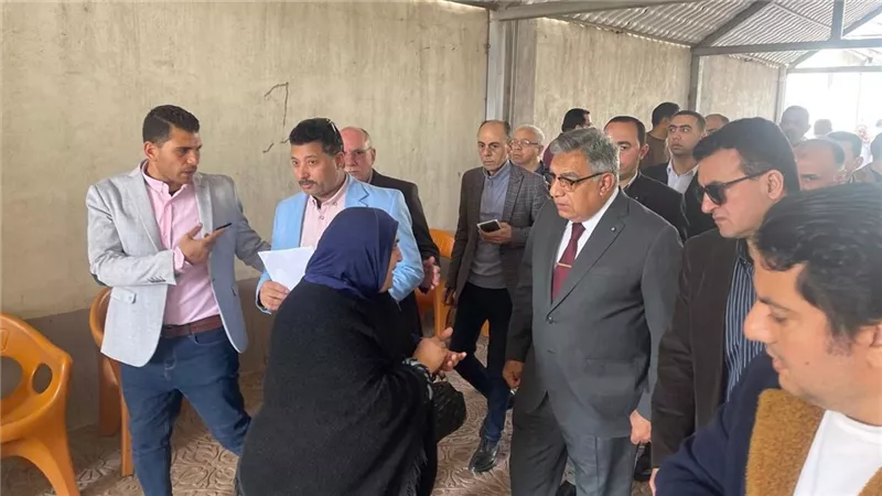 محافظ الدقهلية يتفقد الشبكة الوطنية للطوارئ والسلامة والمركز التكنولوجي
