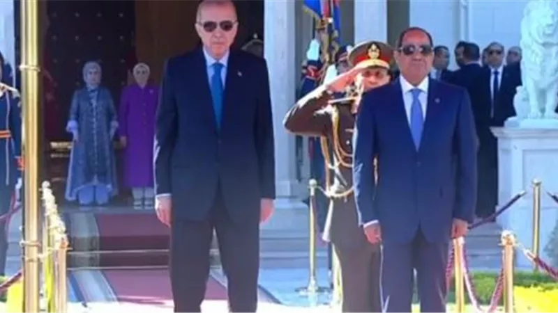 مراسم استقبال رسمية للرئيس التركي أردوغان بقصر الاتحادية|بث مباشر 