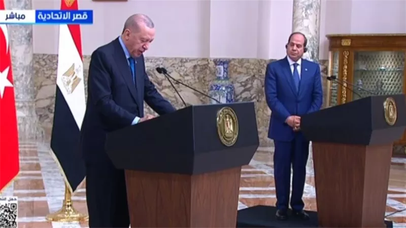 أردوغان: تعزيز العلاقات بين مصر وتركيا انعكس على قطاع السياحة بشكل كبير