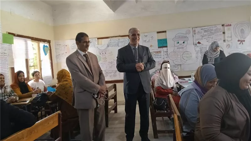 قيادات تعليم دشنا تجري جولات ميدانية لمتابعة انطلاق الفصل الدراسي الثاني بمدار