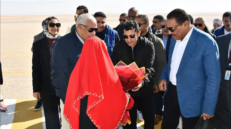 وزير الرياضة يصل الوادي الجديد في جولة تفقدية موسعة للمنشآت والبرامج الشبابية