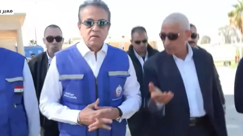 وزير الصحة: عملنا على تقديم مزيد من المساعدات الإغاثية والطبية لأطفال غزة