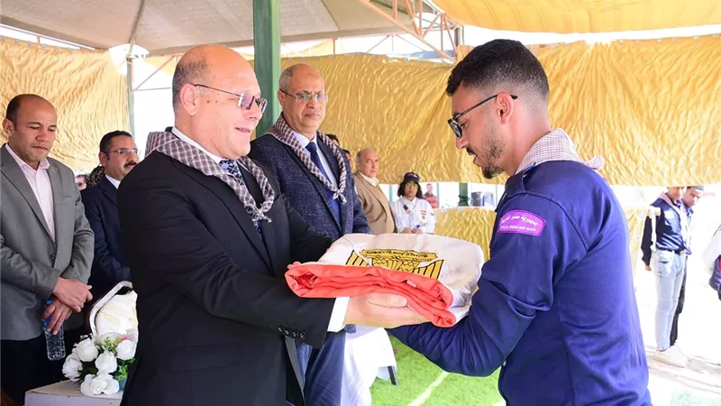 رئيس جامعة سوهاج يشهد انطلاق فعاليات المهرجان الكشفي والإرشادي التاسع  