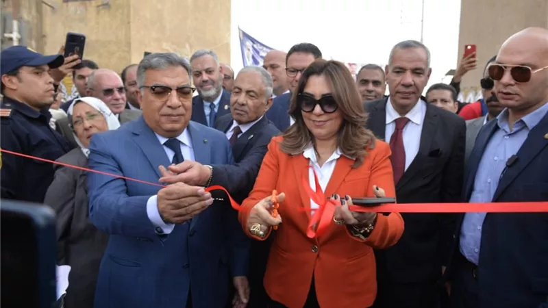 بتكلفة 26 مليون جنيه.. وزيرة التنمية ومحافظ الدقهلية يفتتحان المجزر الآلي 