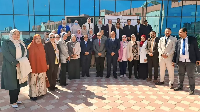 مشاركة فعالة لتمريض بنى سويف بالمؤتمر العلمي الدولي الثالث للتمريض بجامعة قنا
