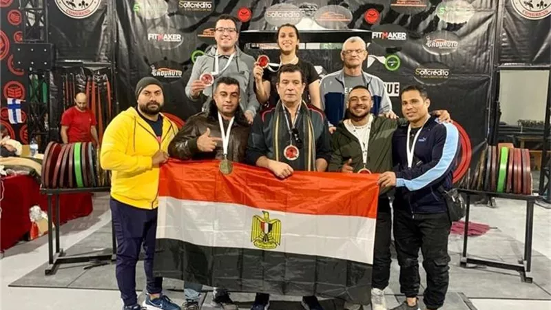 تعرف على قائمة منتخب مصر ببطولة كأس العالم للقوة البدنية