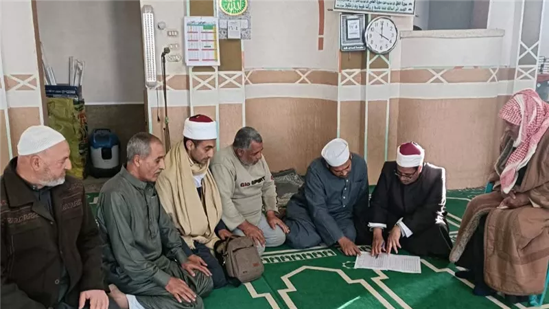 جولات تفتيش مكثفة لإحكام الانضباط الإداري والدعوي بمساجد الشيخ زويد