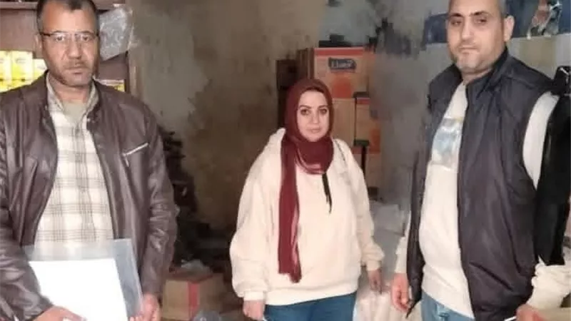 ضبط بقالين هربوا سلع تموينية مدعمة للسوق السوداء بدمنهور في البحيرة