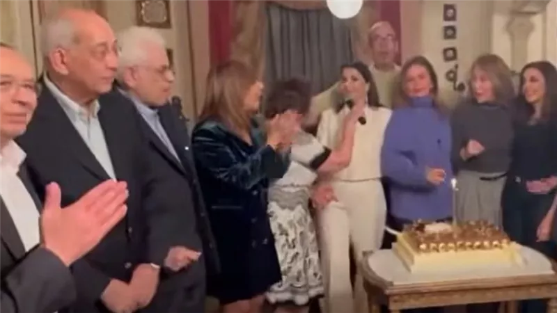 بطرس غالي وحسام بدراوي يشاركان في مناسبة نجاح حفل ماجدة الرومي في مصر 