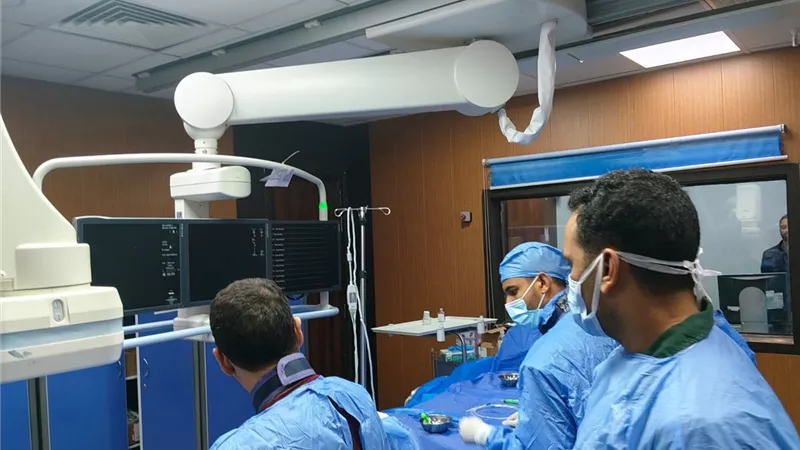 لأول مرة بمستشفى طيبة التخصصي بالأقصر .. إجراء 4 حالات قسطرة مخية ناجحة