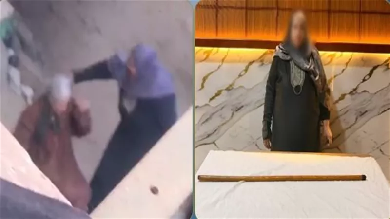 ​بسبب الجلوس أمام المنزل.. ضبط سيدة اعتدت على والدتها بعصا خشبية بالشرقية
