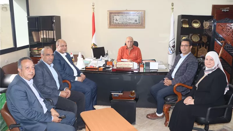 متابعة التمويل والمشروعات التنموية في بني سويف بحضور وفد وزارة المالية