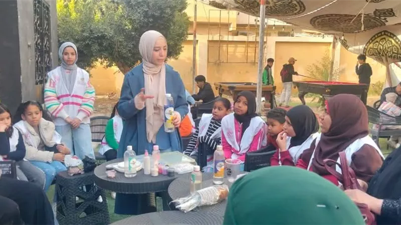 بمشاركة واسعة من الفتيات.. ختام ورشة 