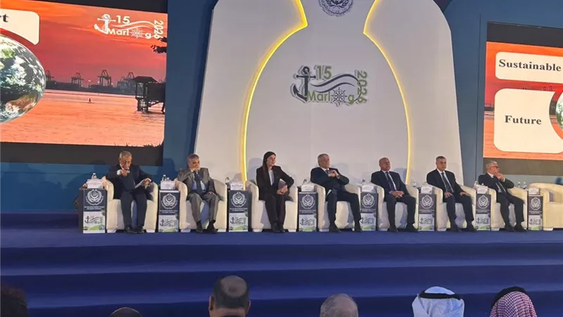 كامل الوزير يفتتح مؤتمر مارلوج 15 للنقل البحري واللوجستيات بالإسكندرية  